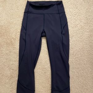Navy lululemon leggings